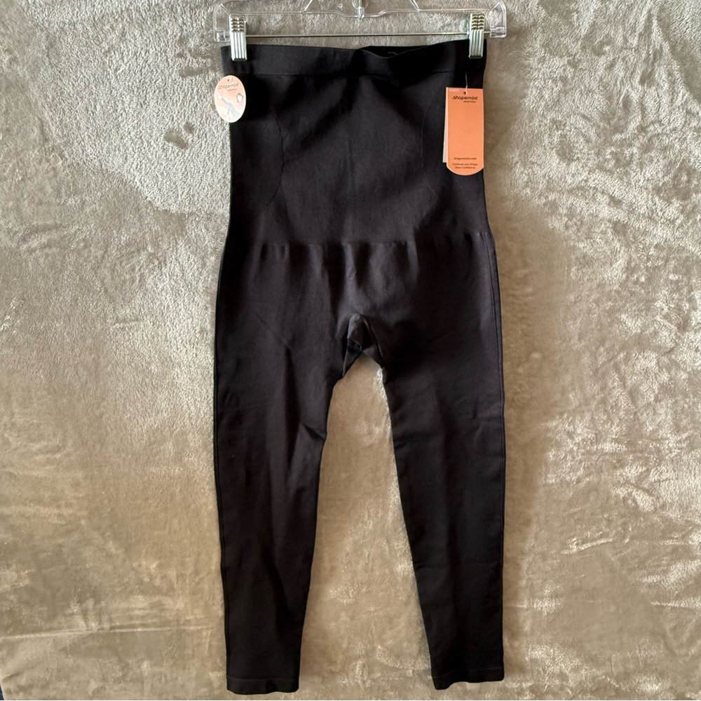 Shapermint Women's Black High Waisted Active Shaping Leggings Size XL NWT